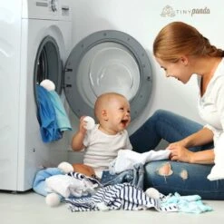 Merkloos Droger Ballen XL 8 Stuks – Zero Waste Dryer Balls - Duurzaam – Wasverzachter – Herbruikbare Drogerballen – Droogt De Was Sneller – Tiny Panda -Huishoudelijke Artikelen Winkel 1200x1200 1543