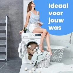 DRYQUICK Drogerballen- Wasbollen- Duurzaam Schapenwol - Herbruikbaar- 6 XL Wasballen Wit -Huishoudelijke Artikelen Winkel 1200x1200 1566