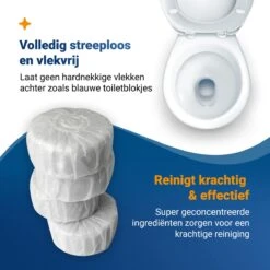 Witte Toiletblokjes Voor Inbouwreservoir Voor O.a Geberit En Grohe - 25 Stuks - Met Lavendel - Vlekvrij - Stortbakblokjes -Huishoudelijke Artikelen Winkel 1200x1200 19