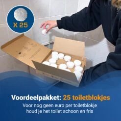 Witte Toiletblokjes Voor Inbouwreservoir Voor O.a Geberit En Grohe - 25 Stuks - Met Lavendel - Vlekvrij - Stortbakblokjes -Huishoudelijke Artikelen Winkel 1200x1200 21
