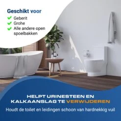 Witte Toiletblokjes Voor Inbouwreservoir Voor O.a Geberit En Grohe - 25 Stuks - Met Lavendel - Vlekvrij - Stortbakblokjes -Huishoudelijke Artikelen Winkel 1200x1200 22