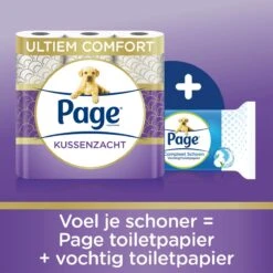 Page Toiletpapier - 32 Rollen - Kussenzacht Wc Papier (3-laags) - Voordeelverpakking -Huishoudelijke Artikelen Winkel 1200x1200 329