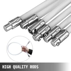 Vevor™ Schoorsteenveegset - Schoorsteen Borstel - Schoorsteenreiniger - Veegkit - 8 M -Huishoudelijke Artikelen Winkel 1200x1200 429