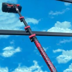 Aquacopic - Telescoopsteel Set Met Borstel - 11 Meter -Huishoudelijke Artikelen Winkel 1200x1200 460