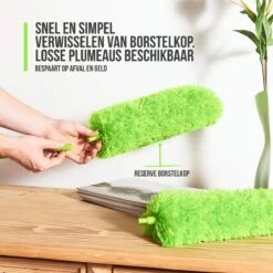 Strex Telescopische Plumeau Met Telescoopsteel - 60 Tot 140 Cm - Uitschuifbaar - Wasbaar - Flexibel 360° Draaibaar - Microvezel Ragebol -Huishoudelijke Artikelen Winkel 1200x1200 468