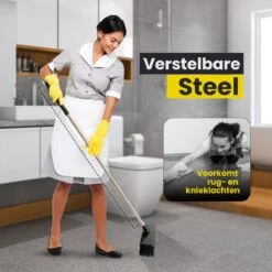 Schrobbezem Zwart Luiwagen Met Steel 120cm - Tuinbezem Straatbezem - Schoonmaak Schrobber Kunststof Harde Bezem - Schrobborstel En Schuurborstel -Huishoudelijke Artikelen Winkel 1200x1200 484