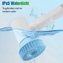 Elektrische Schoonmaakborstel - Schrobborstel - Handborstel - Schuurborstel - Schrobber - Badkamer - Toilet - Keuken 14 Elektrische Schoonmaakborstel - Schrobborstel - Handborstel - Schuurborstel - Schrobber - Badkamer - Toilet - Keuken -Huishoudelijke Artikelen Winkel 1200x1200 504