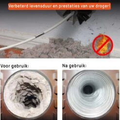 Kibani Schoorsteenborstel 9 Meter - Schoorsteenreiniger - Schoorsteenveger - Schoorsteenveegset - Schoorsteen Borstel - Veegkit - Borstelset Voor Boormachine - Boormachine -Huishoudelijke Artikelen Winkel 1200x1200 519