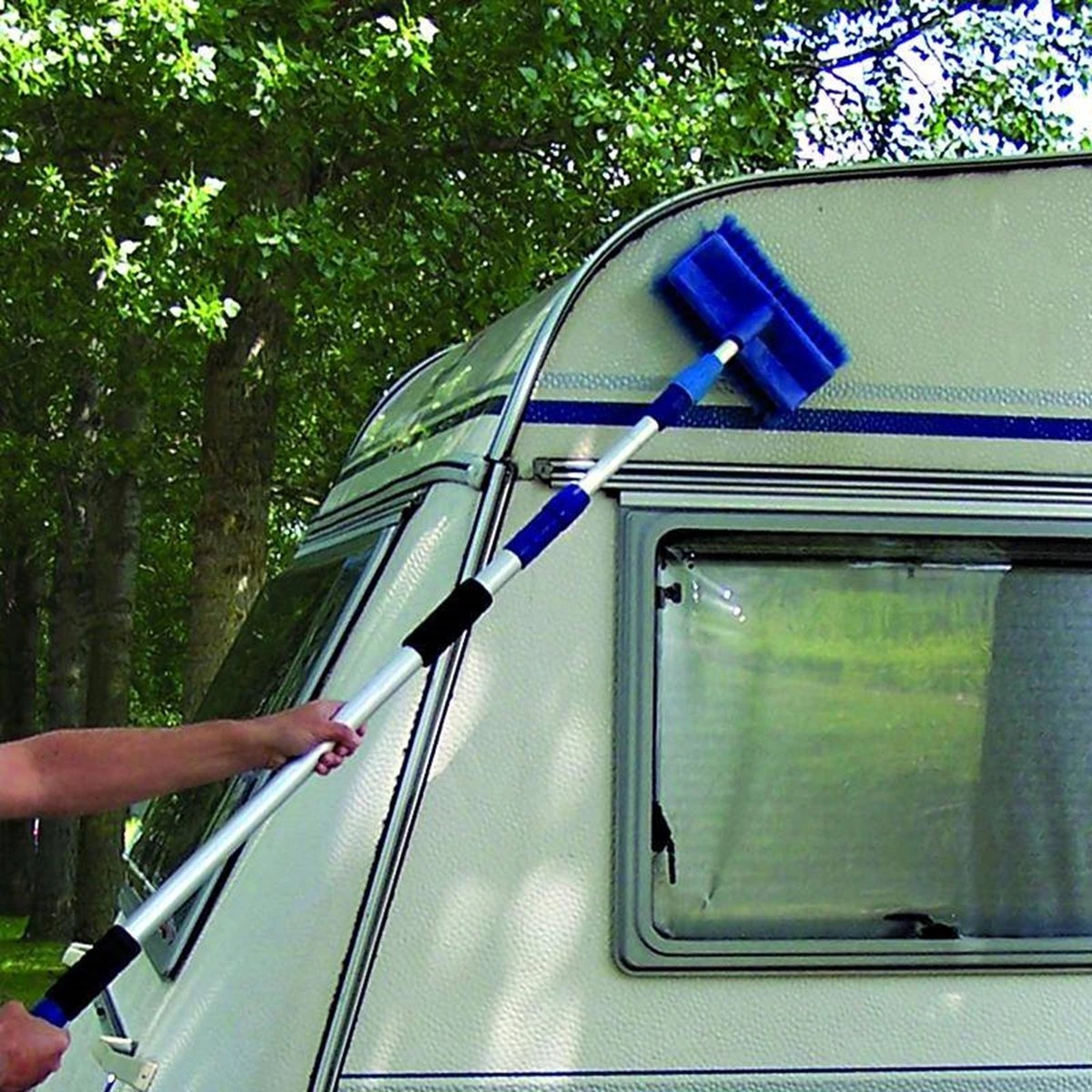 PROPLUS Pro Plus Wasborstel - Heavy Duty - Telescopische Steel - Uitschuifbaar Tot 3 Meter 10 PROPLUS Pro Plus Wasborstel - Heavy Duty - Telescopische Steel - Uitschuifbaar Tot 3 Meter - Afbeelding 8