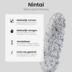 Plumeau Uitschuifbaar Tot 280cm - RVS - Telescopisch - Plumeau Met Telescoopsteel - 360° Flexibel 16 Plumeau Uitschuifbaar Tot 280cm - RVS - Telescopisch - Plumeau Met Telescoopsteel - 360° Flexibel -Huishoudelijke Artikelen Winkel 1200x1200 637