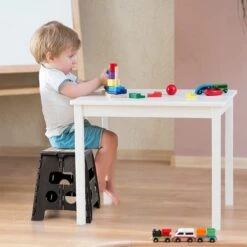 Buxibo - Kruk - Krukje - Keukentrap - Keukentrapje - Opvouwbaar Trapje - Keuken/Badkamer/Schuur Trapje - 29 X 24 X 40cm -Huishoudelijke Artikelen Winkel 1200x1200 661