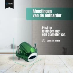 Tenify Magnetische Waterontharder - 7800 Gauss - Douche Filter - Waterverzachter - Waterontkalker - Antikalk Magneet - Waterleiding - Kalkaanslag -Huishoudelijke Artikelen Winkel 1200x1200 739