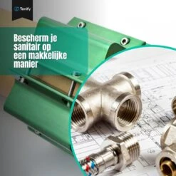 Tenify Magnetische Waterontharder - 7800 Gauss - Douche Filter - Waterverzachter - Waterontkalker - Antikalk Magneet - Waterleiding - Kalkaanslag -Huishoudelijke Artikelen Winkel 1200x1200 745