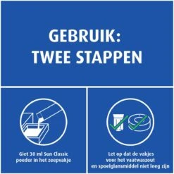 SUN® Sun Classic Normaal Vaatwaspoeder - 6 X 80 Wasbeurten - Voordeelverpakking -Huishoudelijke Artikelen Winkel 1200x1200 794