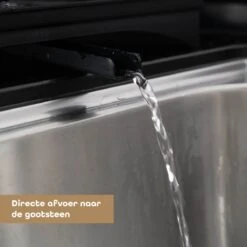 Baulk® - Afdruiprek - Afdruiprek Met Lekbak - Afwas - Droogrek Afwas - RVS - Bestekbak - Modern -Huishoudelijke Artikelen Winkel 1200x1200 921