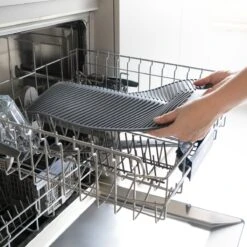 Navaris Siliconen Droogmat Met Afvoer - Aanrecht Droogmat Voor Afwas, Borden, Bestek, Glazen - Grijs -Huishoudelijke Artikelen Winkel 1200x1200 950