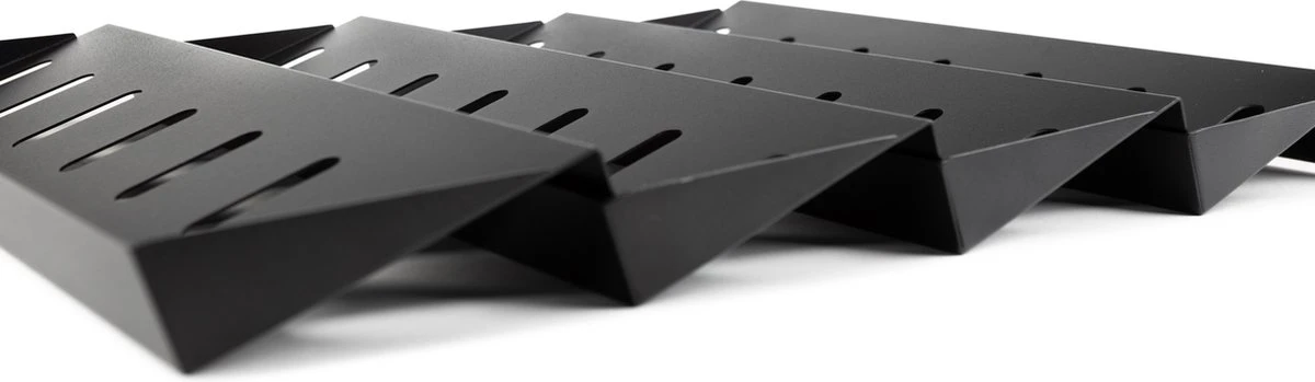 Kruidenrek Lade - Zwart - 4 Laags - Aluminium - Kruidenpotjes Opbergen 10 Kruidenrek Lade - Zwart - 4 Laags - Aluminium - Kruidenpotjes Opbergen - Afbeelding 8