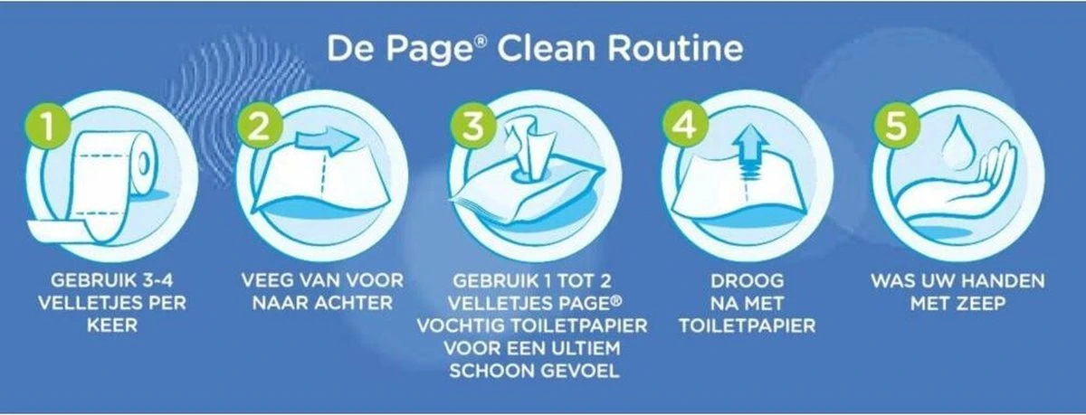 Page Toiletpapier - 48 Rollen - Compleet Schoon Wc Papier - Met Een Vleugje Katoen 6 Page Toiletpapier - 48 Rollen - Compleet Schoon Wc Papier - Met Een Vleugje Katoen - Afbeelding 4