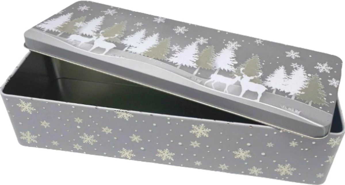 Merkloos Ontbijtkoek Bewaardoos - Bewaardoos Voor Ontbijtkoek En Cake - Kerstdecoratie - Kerst 4 Merkloos Ontbijtkoek Bewaardoos - Bewaardoos Voor Ontbijtkoek En Cake - Kerstdecoratie - Kerst - Afbeelding 2