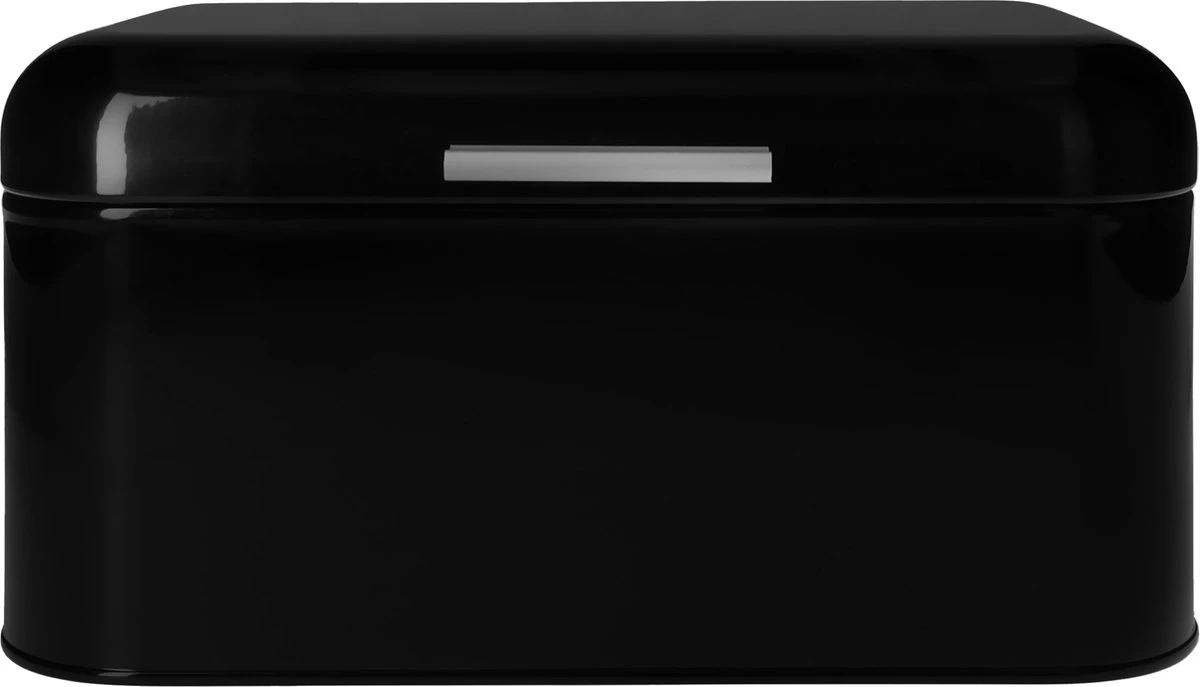QUVIO Broodtrommel - Brooddoos - Brood Bewaren - Vershouddoos Voor Brood - Brooddoos - Klepdeksel - Scharnierdeksel - Zwart - Ijzer - 9,5 Liter Inhoud - 20 X 30 X 16 Cm 3 QUVIO Broodtrommel - Brooddoos - Brood Bewaren - Vershouddoos Voor Brood - Brooddoos - Klepdeksel - Scharnierdeksel - Zwart - Ijzer - 9,5 Liter Inhoud - 20 X 30 X 16 Cm