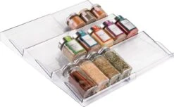 Kruidenrek - Lade-organizer - Voor Keuken, Badkamer En Kantoor - Voor Kruiden En Specerijen - Uitschuifbaar/3 Verdiepingen - Transparant 7 Kruidenrek - Lade-organizer - Voor Keuken, Badkamer En Kantoor - Voor Kruiden En Specerijen - Uitschuifbaar/3 Verdiepingen - Transparant -Huishoudelijke Artikelen Winkel 1200x740 1