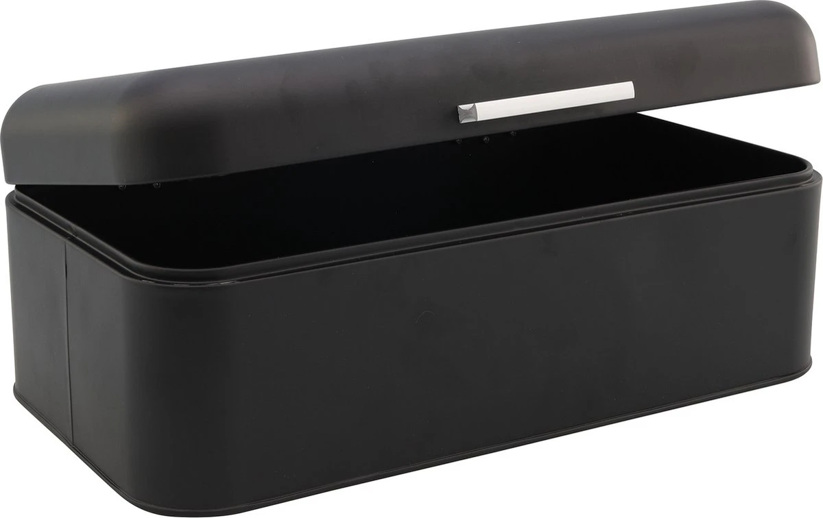 Svenska Living - Broodtrommel - Vershouddoos - Staal - 42x22x16cm - Mat Zwart 3 Svenska Living - Broodtrommel - Vershouddoos - Staal - 42x22x16cm - Mat Zwart