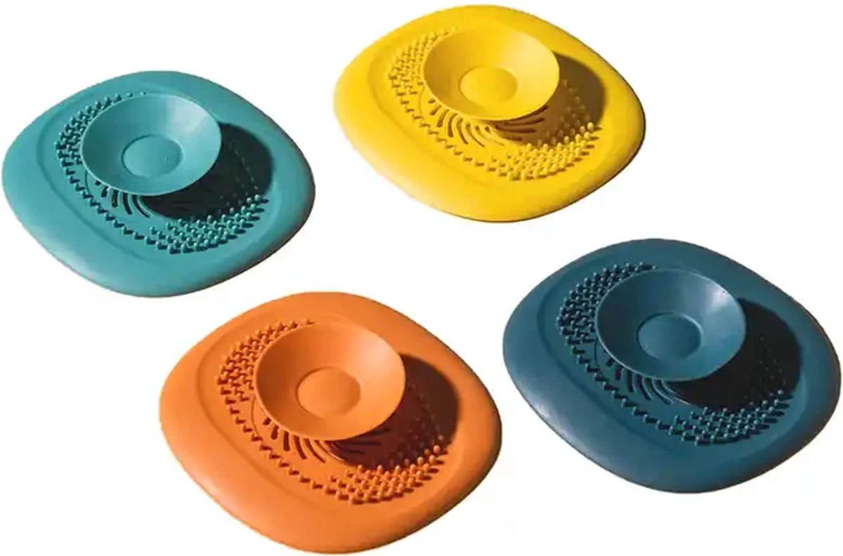 Luxe Doucheputje Afvoer Plug Zeef Stopper Stop - Universele Haarfilter Haarvanger Gootsteenstop Afvoerstop Onderdeel Afvoerputje Stopper Putje Rooster Voor Wastafel Gootsteen Spoelbak Bad Douchebak Keuken Wasbak Badkuip Aanrecht - Siliconen - Geel 7 Luxe Doucheputje Afvoer Plug Zeef Stopper Stop - Universele Haarfilter Haarvanger Gootsteenstop Afvoerstop Onderdeel Afvoerputje Stopper Putje Rooster Voor Wastafel Gootsteen Spoelbak Bad Douchebak Keuken Wasbak Badkuip Aanrecht - Siliconen - Geel - Afbeelding 5