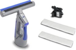 Swiss Pro+ Ruitenreiniger 3 In 1 WV 2 Blue Edition Window Vac - Ca. 120 M² - Waterzuiger - Incl. Smalle Zuigmond - Oplaadbaar - Raamwisser - Streeploos - Clicksystem - 2 Microvezeldoekjes - Met Sprayfunctie - Low Noise - Hepafilter -Huishoudelijke Artikelen Winkel 1200x796