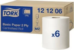 Poetsrol Tork M2 121206 2-laags - 20cm X 160m - 6 Rollen -Huishoudelijke Artikelen Winkel 1200x816