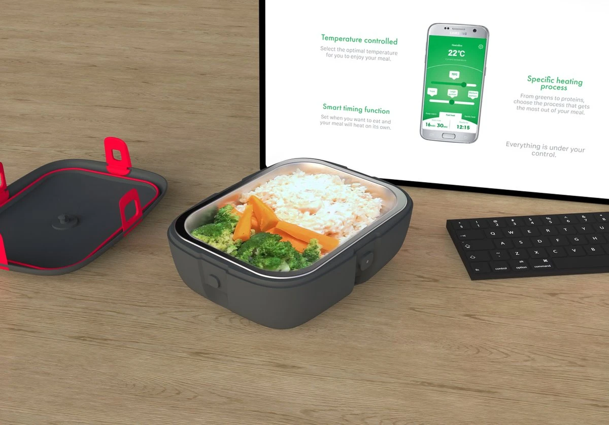 Faitron HeatsBox Style - Elektrische Lunchbox - Lunchbox Volwassenen - RVS - Verschillende Elektrische Compartimenten - 220V - Lunchtrommel Voor Warme Maaltijden 9 Faitron HeatsBox Style - Elektrische Lunchbox - Lunchbox Volwassenen - RVS - Verschillende Elektrische Compartimenten - 220V - Lunchtrommel Voor Warme Maaltijden - Afbeelding 7