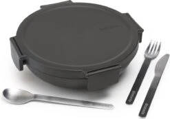 Brabantia Make & Take Lunchkom - 1 L - Kunststof - Dark Grey -Huishoudelijke Artikelen Winkel 1200x839 2
