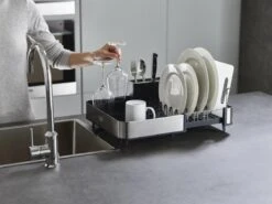 Extend Steel Uitschuifbaar Afdruiprek - Grijs - Joseph Joseph -Huishoudelijke Artikelen Winkel 1200x900 19