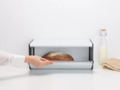 Brabantia Broodtrommel - Met Klepdeksel - White -Huishoudelijke Artikelen Winkel 1200x900 49