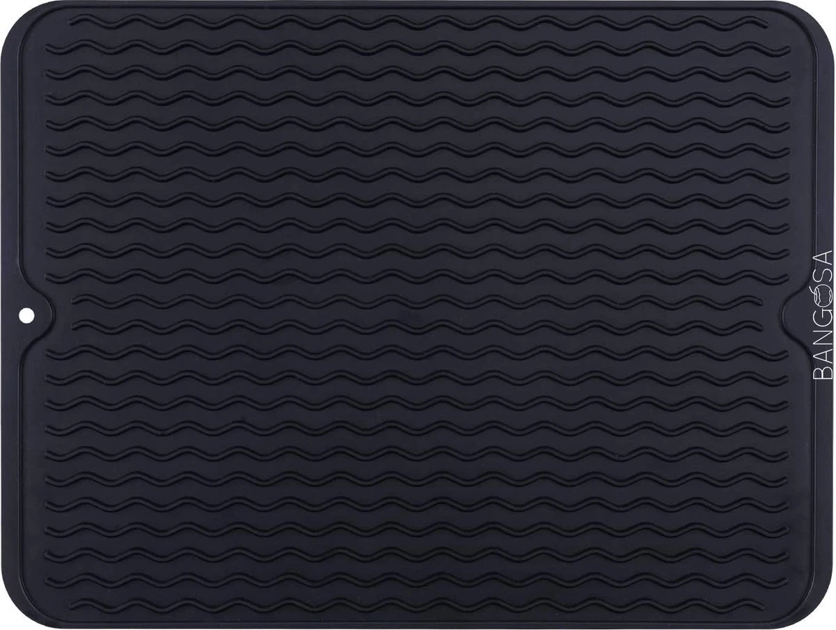 Bangosa Afdruipmat - Vaat Afwas Droogmat - Siliconen 50 X 40 3 Bangosa Afdruipmat - Vaat Afwas Droogmat - Siliconen 50 X 40