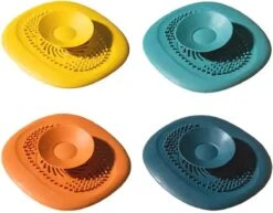 Luxe Doucheputje Afvoer Plug Zeef Stopper Stop - Universele Haarfilter Haarvanger Gootsteenstop Afvoerstop Onderdeel Afvoerputje Stopper Putje Rooster Voor Wastafel Gootsteen Spoelbak Bad Douchebak Keuken Wasbak Badkuip Aanrecht - Siliconen - Geel 14 Luxe Doucheputje Afvoer Plug Zeef Stopper Stop - Universele Haarfilter Haarvanger Gootsteenstop Afvoerstop Onderdeel Afvoerputje Stopper Putje Rooster Voor Wastafel Gootsteen Spoelbak Bad Douchebak Keuken Wasbak Badkuip Aanrecht - Siliconen - Geel -Huishoudelijke Artikelen Winkel 1200x938 4