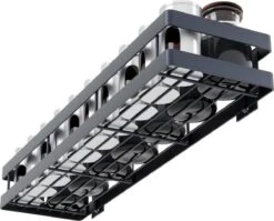 Noswo Kruidenrek Ophangbaar - Kruidenrek Voor Kruidenpotjes - Keukenrek Hangend - 50 Cm - Zwart -Huishoudelijke Artikelen Winkel 1200x969 1