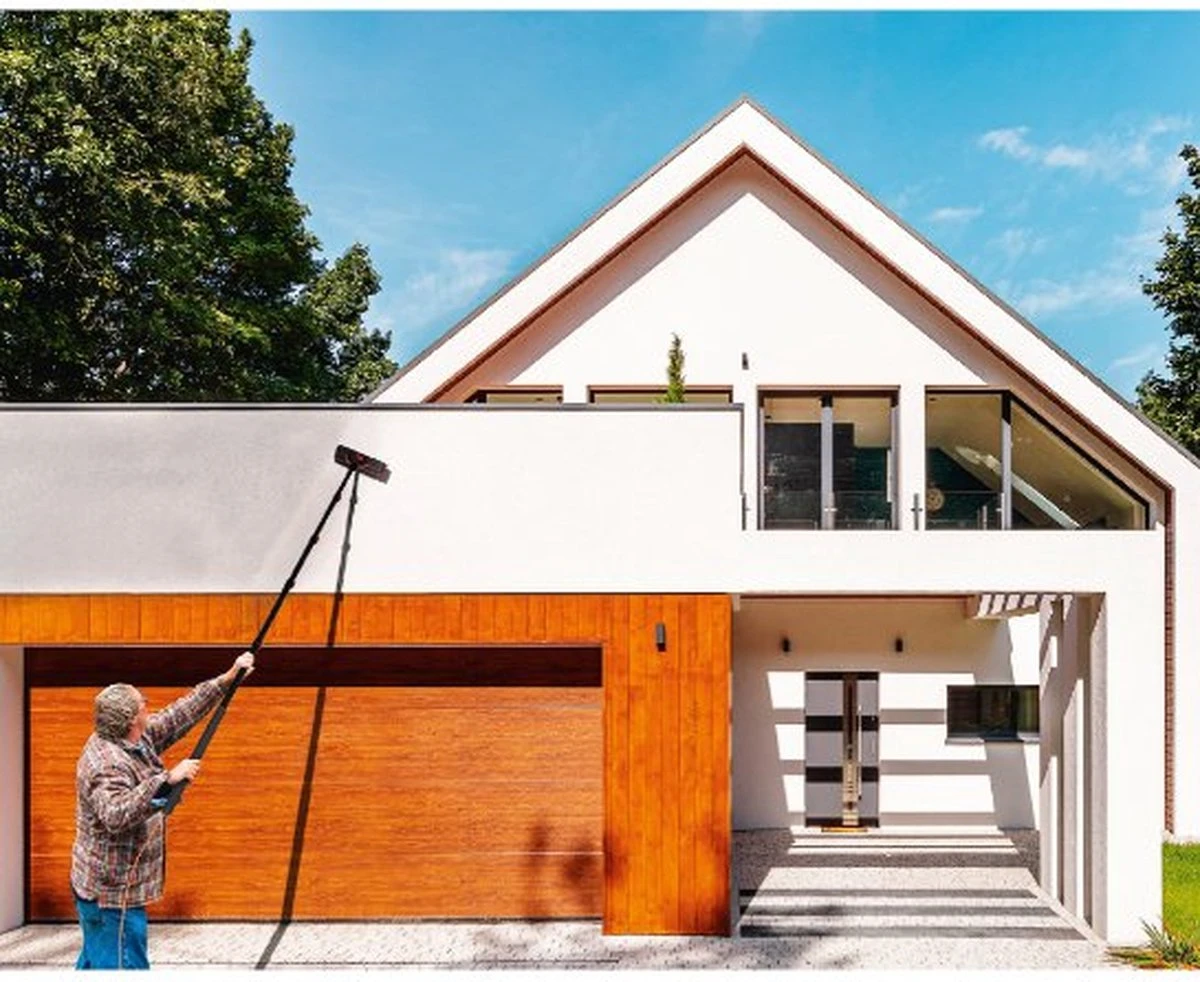 Chimb Telescopische Wasborstel - Uitschuifbare Waterborstel - Ramenwassen - 4,6 Meter - Met Zeepdispenser 3 Chimb Telescopische Wasborstel - Uitschuifbare Waterborstel - Ramenwassen - 4,6 Meter - Met Zeepdispenser