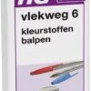 HG Vlekweg 6 - 50ml- Voor O.a. Vlekken Van Ballpoint & Hardnekkige Kleurstoffen -Huishoudelijke Artikelen Winkel 412x1200