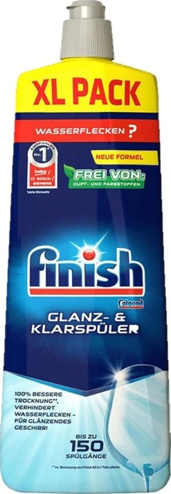 Finish Vaatwaszout 4kg Doos - Zout Voor De Vaatwasser + Finish - Glansspoelmiddel - 800 Ml -Huishoudelijke Artikelen Winkel 417x1200 1