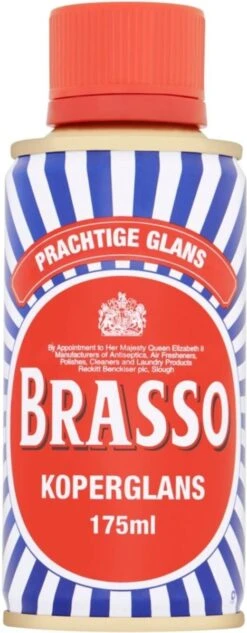 Brasso Koperglans - 175 Ml -Huishoudelijke Artikelen Winkel 468x1200