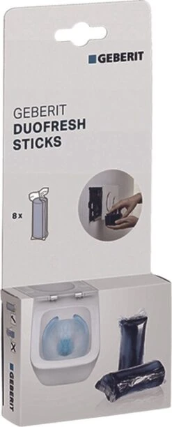Geberit DuoFresh Sticks - 48 Stuks - Voordeelverpakking - Toilet/WC Blokjes Inbouwreservoir -Huishoudelijke Artikelen Winkel 484x1200