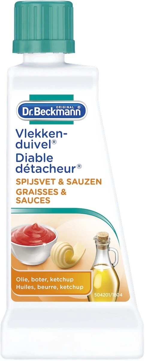 Dr. Beckmann Vlekkenduivel Spijsvet & Sauzen 50 Ml 8 Dr. Beckmann Vlekkenduivel Spijsvet & Sauzen 50 Ml - Afbeelding 6