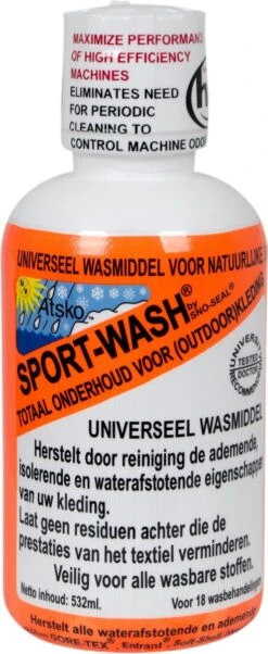Atsko - Wasmiddel - Sport-Wash - Universeel - 500 Ml -Huishoudelijke Artikelen Winkel 492x1200 1