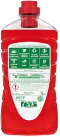 Ajax® Ajax Allesreiniger Fete De Fleur Rode Bloemen 1 Liter -Huishoudelijke Artikelen Winkel 524x1200