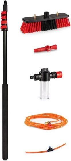 Merkloos Telescoopsteel Ramenwassen 4,6M - Met Borstel & Waterdoorvoer - Voor Ramen - Watertoevoer - Borstel 21 Merkloos Telescoopsteel Ramenwassen 4,6M - Met Borstel & Waterdoorvoer - Voor Ramen - Watertoevoer - Borstel -Huishoudelijke Artikelen Winkel 535x1200
