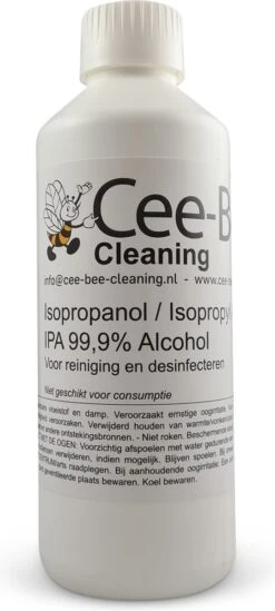 Cee-Bee Isopropanol | Isopropyl | IPA 99.9% Alcohol | 1000 Ml | 3 Flessen á 1 Liter | 3 Liter -Huishoudelijke Artikelen Winkel 540x1200