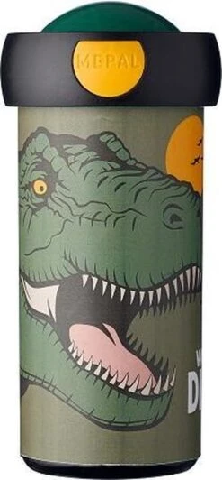 Mepal DINO Lunchset 3 Delig Voordeelset Broodtrommel, Pop-up Beker En Schoolbeker -Huishoudelijke Artikelen Winkel 557x1200 2
