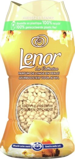 Lenor Geurbooster Gouden Orchidee - Geurparels - 6x11 Wasbeurten - Voordeelverpakking -Huishoudelijke Artikelen Winkel 569x1200 1