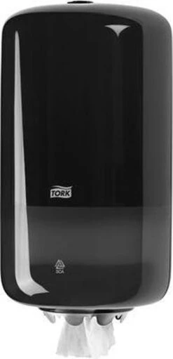 Tork Mini Centerfeed Poetspapier Dispenser Kunststof Zwart M1 -Huishoudelijke Artikelen Winkel 580x1200
