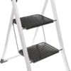 Excellent Houseware Inklapbare Keukentrap - 2 Treden - Tot 150kg - Metaal -Huishoudelijke Artikelen Winkel 699x1200